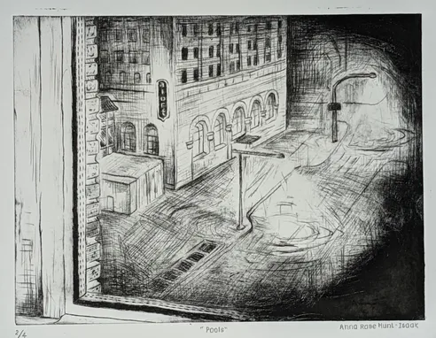 philly litho print